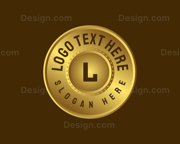 Gold Coin Finance Lettermark Logo