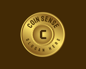 Gold Coin Finance Lettermark logo design