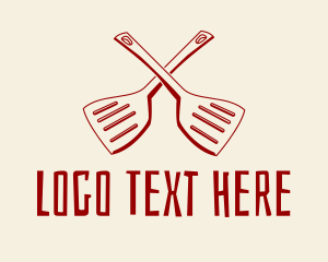 Crossed Cooking Spatulas  logo