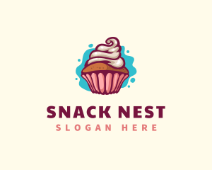  Cupcake Pastry Bakery logo design