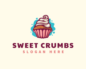  Cupcake Pastry Bakery logo design