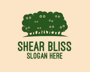 Green Sheep Trees logo