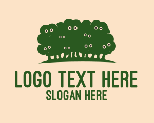 Tree - Green Sheep Trees logo design