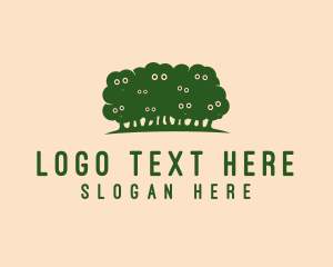 Green Sheep Trees logo