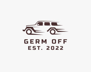 Fast Off Road Car logo design