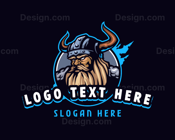 Gaming Viking Warrior Logo