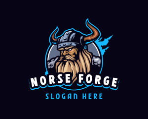 Gaming Viking Warrior  logo