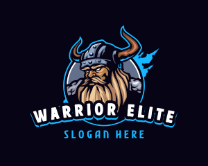 Gaming Viking Warrior  logo design