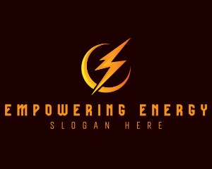 Bolt Power Lightning logo design