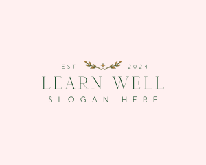 Wellness Leaf Brand logo design