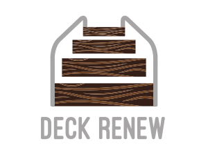 Wood Stairs Carpentry logo design