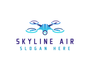 Flying Drone Camera Logo