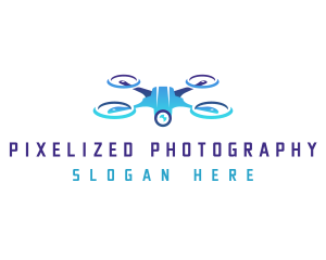 Flying Drone Camera logo design