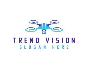 Flying Drone Camera logo design