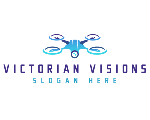 Flying Drone Camera logo design