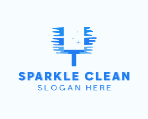 Cleaning Squeegee Housekeeping logo