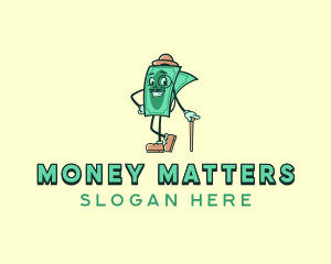 Money Cash Mascot logo design