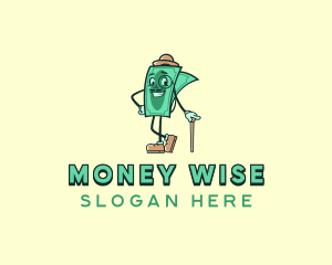 Money Cash Mascot logo design