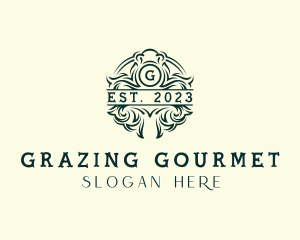 Luxury Gourmet Restaurant logo design