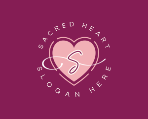 Heart Beauty Cosmetics  logo design