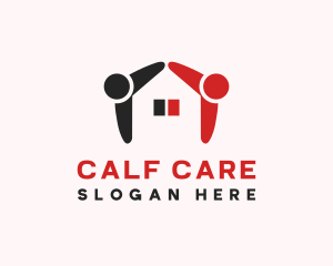 Volunteer Care Shelter logo design