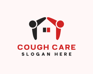 Volunteer Care Shelter logo design