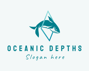 Marine Shark Aquarium  logo design