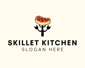 Devil Steak Restaurant  logo design