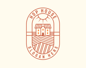 Sun Farm House logo design