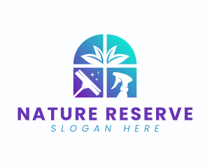 Natural Clean Housekeeping logo design