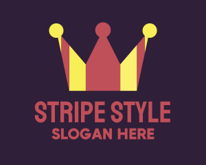 Stripes Royal Crown logo
