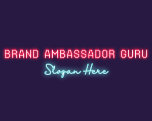 Neon Club Bar logo design