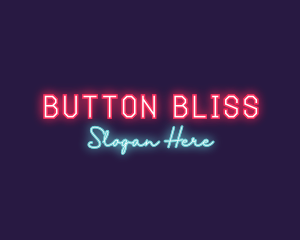 Neon Club Bar logo design