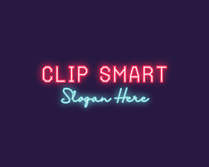 Neon Club Bar logo design