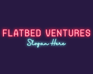 Neon Club Bar logo design