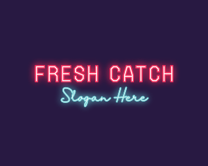 Neon Club Bar logo design