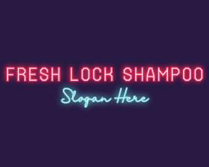 Neon Club Bar logo design