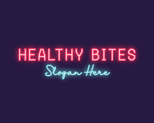 Neon Club Bar logo design