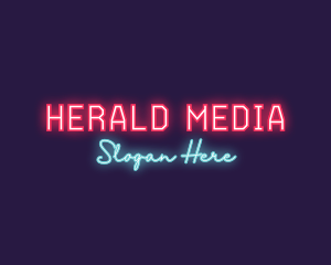 Neon Club Bar logo design