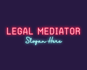 Neon Club Bar logo design