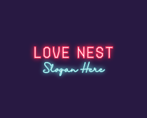 Neon Club Bar logo design