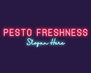 Neon Club Bar logo design