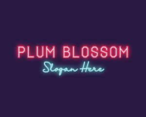 Neon Club Bar logo design