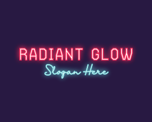 Neon Club Bar logo design