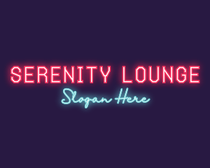 Neon Club Bar logo design