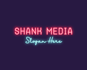 Neon Club Bar logo design