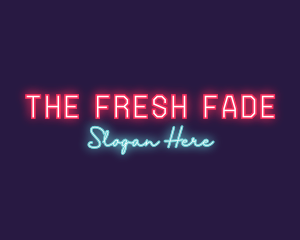 Neon Club Bar logo design