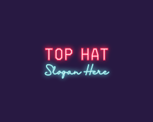 Neon Club Bar logo design