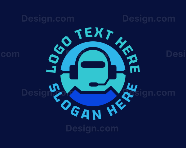 Tech Customer Support Headset Logo