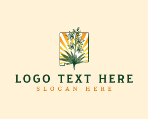 New Mexico Nature Flower logo